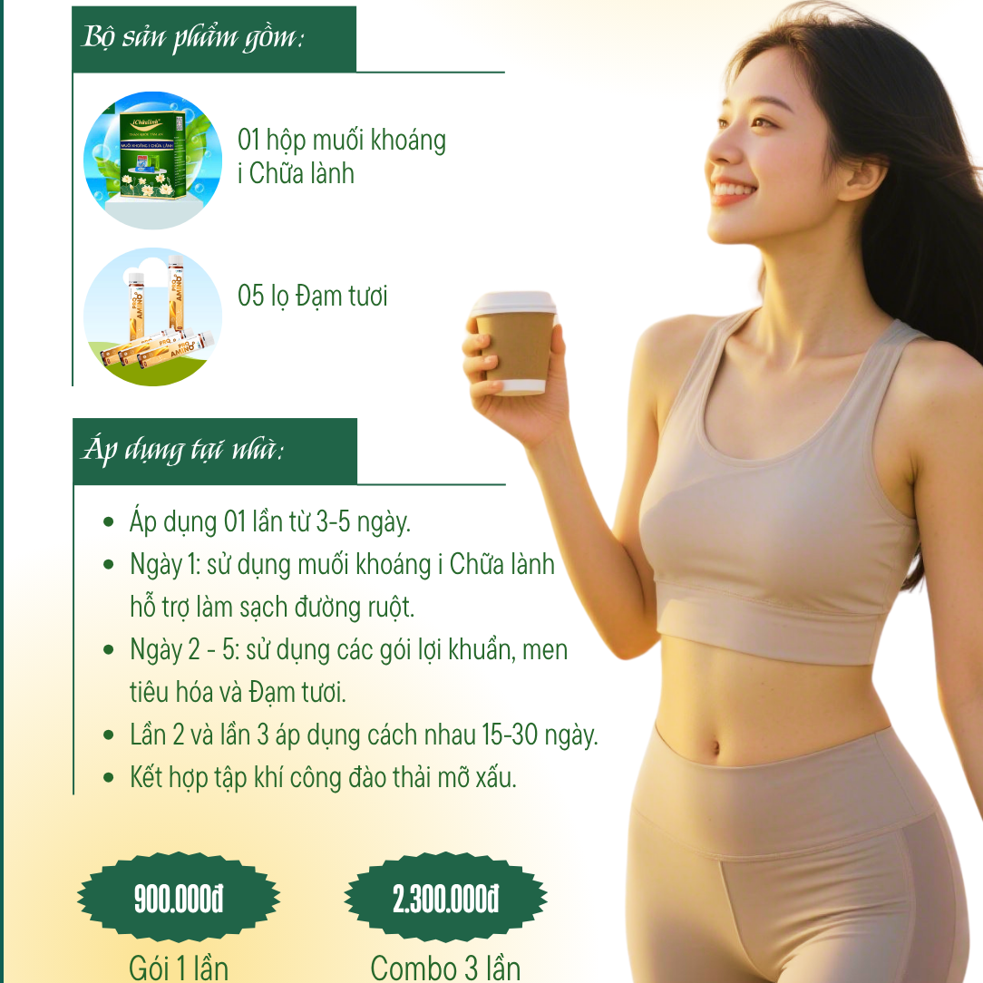 Bộ thanh lọc giảm cân nhanh